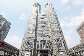 Exterior view of the Tokyo Metropolitan Government Building